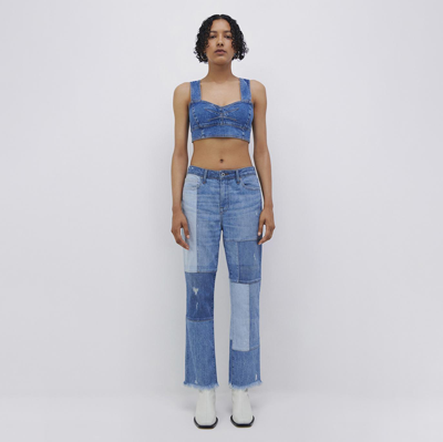 Jonathan Simkhai River Straight Leg Denim In Mirage