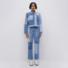 Simkhai Wren Denim Jacket In Mirage