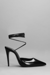 MAGDA BUTRYM PUMPS IN BLACK LEATHER