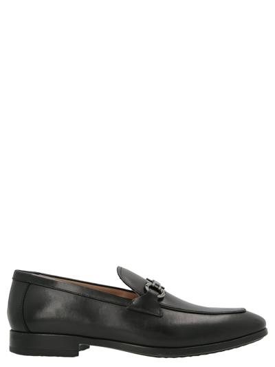Ferragamo Ree Oranamented Loafers In Nero
