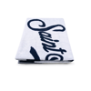 MC2 SAINT BARTH TERRY BEACH TOWEL WITH BLUE FRAME