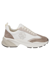 Tory Burch Good Luck Trainers White/new Ivory/cerbiatto In White/new Ivory/cerbiatto