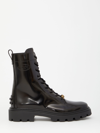 TOD'S BLACK LEATHER BOOTS
