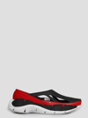 Maison Margiela Mm22 X Reebok Rubber Unisex Slip On Sneakers With Cutouts In Black