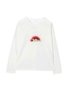 CHLOÉ WHITE T-SHIRT GIRL CHLOÉ KIDS