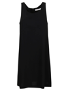 See By Chloé See By Chloe Crepe De Chine Short Dress In Black