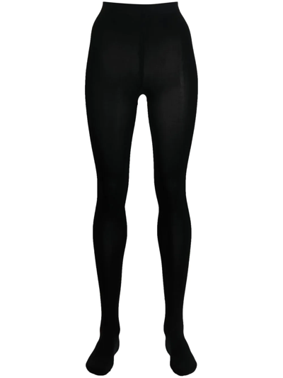 Falke High-waisted Tights In Black