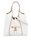 TOD'S TIMELESS LOGO CHARM TOTE BAG