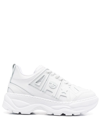 Chiara Ferragni Chunky Sole Sneakers Pull Tab In White