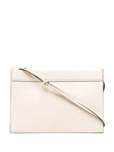 Wandler Hannah Leather Shoulder Bag In White