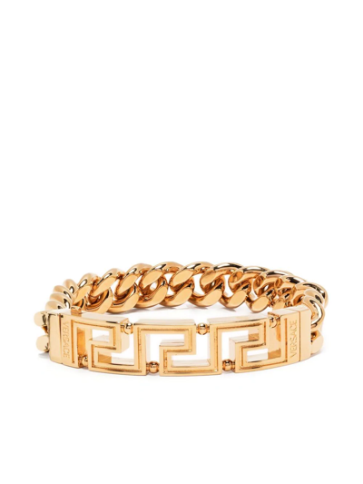 Versace Gold Greca Chain Bracelet