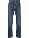 Haikure Classic Blue Denim Jeans In Blue