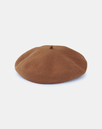 Lafayette 148 Felted Wool Icon Beret In Copper