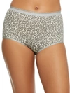 Bare The Easy Everyday Cotton Brief In Smoky Animal
