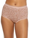 Bare The Easy Everyday Cotton Brief In Rose Animal