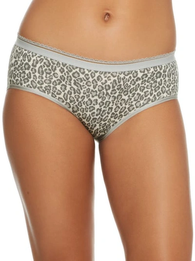 Bare The Easy Everyday Cotton Hipster In Smoky Animal