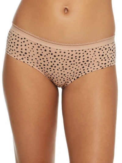 Bare The Easy Everyday Cotton Cheeky Bikini In Hazel Dot