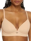 Maidenform Comfort Devotion Extra Coverage Lace Shaping Underwire Bra 9404 In Almond
