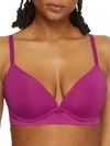 Maidenform One Fab Fit 2.0 Wire-free T-shirt Bra In Razzleberry