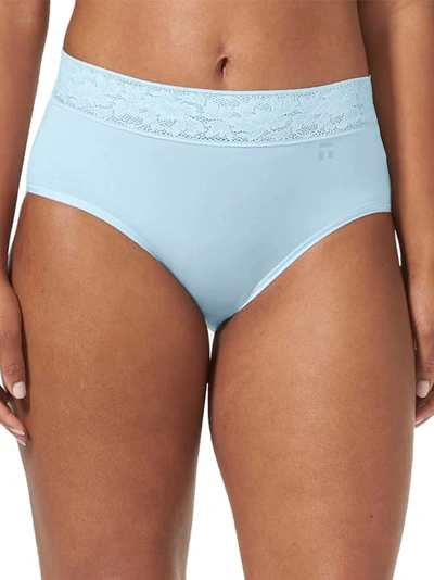 Tommy John Second Skin Lace Brief In Winter Sky