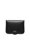APC SNAP-FASTENING LEATHER WALLET