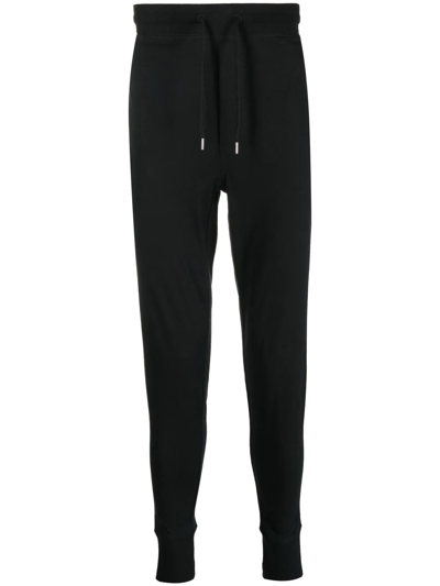 Ps By Paul Smith Stripe-trim Detail Track Trousers In Black