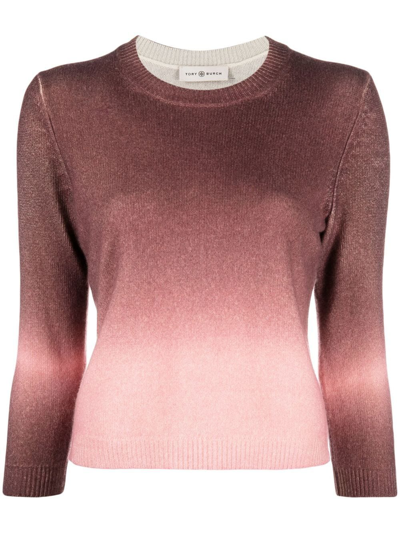 Tory Burch Womens Pink Other Materials Sweater