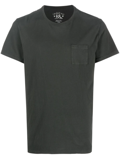 Rrl Tube Patch-pocket T-shirt In Black