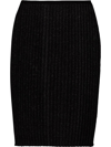 A. ROEGE HOVE EMMA RIBBED-KNIT SKIRT