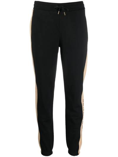 Lauren Ralph Lauren Logo Tracksuit Bottoms In Black