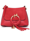 See By Chloé Mini Joan Suede & Leather Hobo Bag In Red