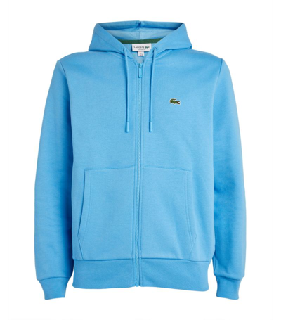 Lacoste Classic Zip Front Hoodie In Argentina
