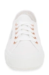 Superga Cotu Sneaker In White/ Rose