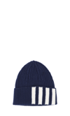 Thom Browne 4-bar Stripe Cashmere Beanie