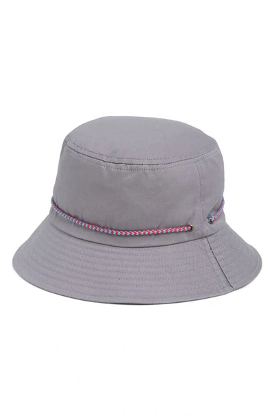 Abound Drawcord Bucket Hat In Grey Combo