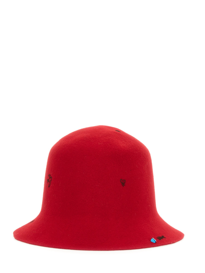 Superduper Feat Lorenzojova Freya Hat In Red