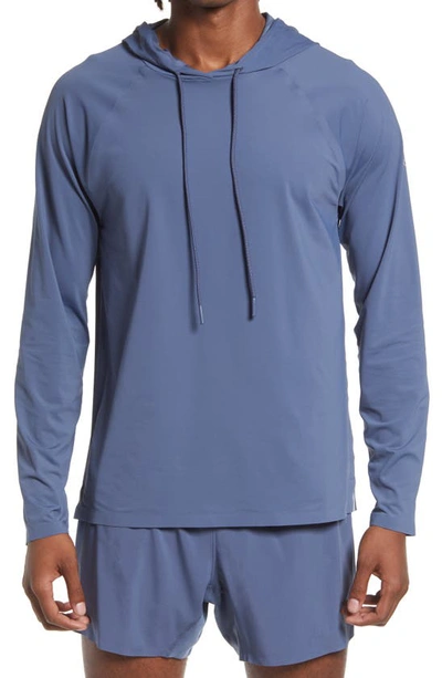 Alo Yoga Idol Stretch Hoodie In Bluestone