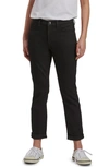 Jen7 By 7 For All Mankind Slim Fit Boyfriend Jeans In Black