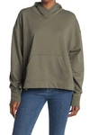 James Perse Relaxed Cropped Hoodie In Art