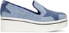 Stella Mccartney 'binx Star' Slip-on Platform Sneaker (women) In Denim