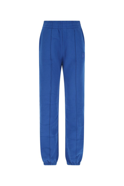 Tommy Hilfiger Logo-patch Straight-leg Track Pants In Blue