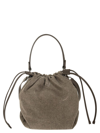 BRUNELLO CUCINELLI BRUNELLO CUCINELLI DRAWSTRING BUCKET BAG