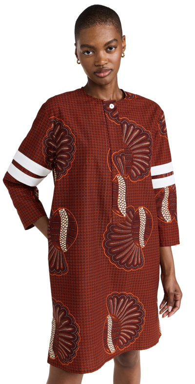 Maison Chateau Rouge Sebidor Dress In Orange