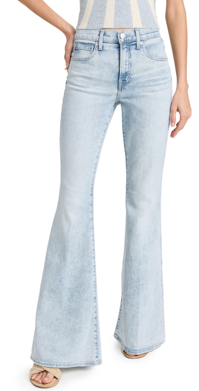 Veronica Beard Jean Sheridan Bell Bottom Jeans In Sky