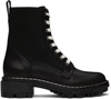 Rag & Bone Black Shiloh Boots In Black