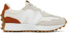 NEW BALANCE OFF-WHITE & GRAY 327 SNEAKER