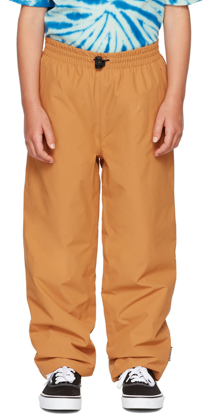 Molo Kids Brown Wild Trousers In 8332 Deer