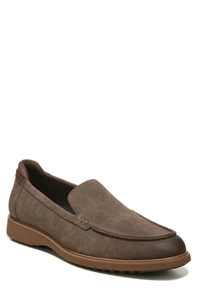 Dr. Scholl's Sync Up Moc Mens Comfort Insole Slip On Loafers In Chestnut Brown Synthetic