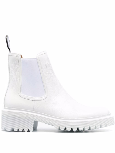 Church's Ankle Boots Gwen Patent Leather In White