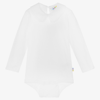 Joha Babies' White Organic Cotton Bodysuit